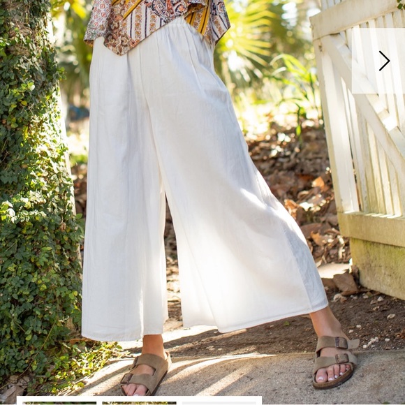 NATURAL LIFE Pants - NWT Natural Life White Cara Pant